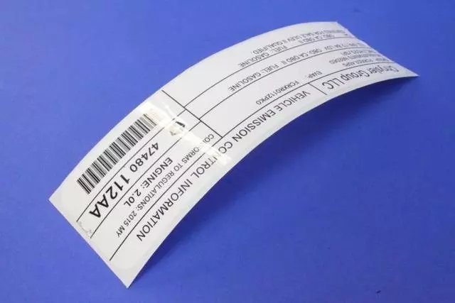 Emission Label - Mopar (47480112AA)