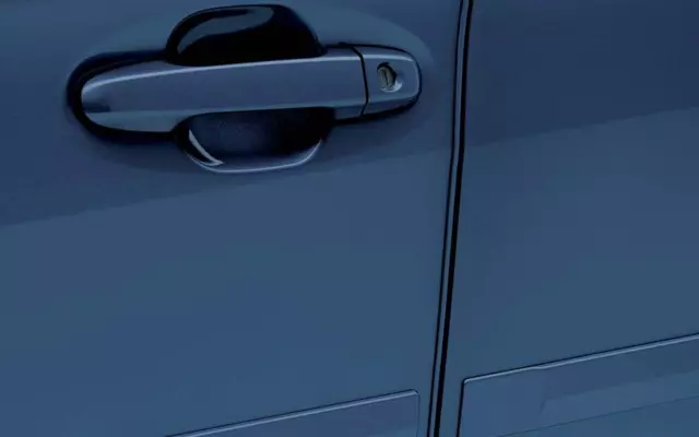 SOA801P030G7 - Exterior: Door Edge Guards - Horizon Blue Pearl for Subaru: Crosstrek, Impreza Image