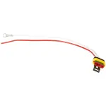 66862 - : Hard-Shell Connector Pigtail, Single Function for Grote Lighting Image