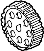 130240B710 - Engine: Timing Gear Set for INFINITI: QX4 Image