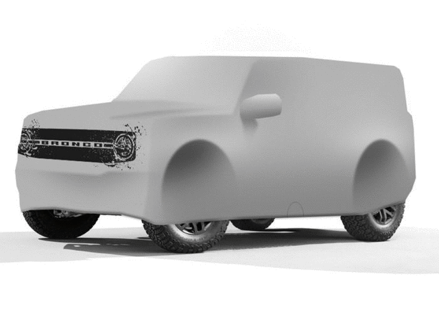 VM2DZ19A412C - Exterior: Full Vehicle Cover for Ford: Bronco Image