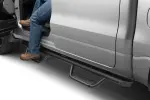 D224306T - : Dominator Xtreme D2 Side Steps with Rocker Panel Mounting Bracket Kit for Go Rhino Image