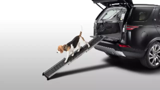 VPLRS0517 - Interior: Pet Access Ramp for Land Rover: Defender 110, Defender 90, Discovery, Range Rover, Range Rover Sport Image