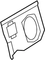 7677540U00 - Body: Side Extension for Infiniti Image