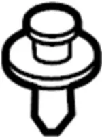 6682061U00 - Body: Cowl Grille Clip for INFINITI: Q45 Image