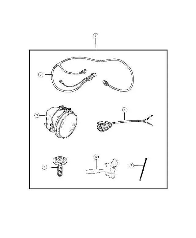 56044884AA - Steering: Combo Switch for Chrysler: Pacifica Image