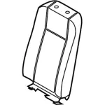 HK4Z6366601CY - Body: Seat Back Cover for Ford: Transit-150, Transit-250, Transit-350, Transit-350 HD Image