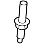W703875S442 - : Inter-Cooler Pipe Stud for Ford: Fiesta, Fusion Image