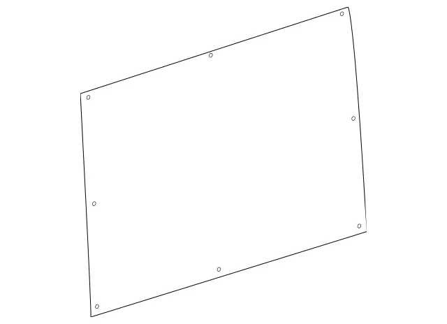 9066924601 - Body: Center Panel for Mercedes-Benz Image