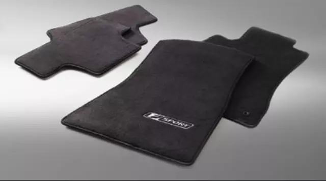 Carpet Floor Mats, F-Sport, Black - Lexus (PT208-30099-32)