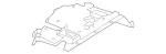 16668049038N84 - Body: Lower Cover for Mercedes-Benz Image