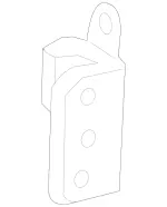 2197300737 - : Hinge for Mercedes-Benz: CLS500, CLS55 AMG, CLS550, CLS63 AMG Image