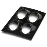 10002 - : GAUGE MOUNT, SHIFTER CONSOLE, QUAD, 2 1/16", CAMARO 68-69, NOVA 68-74 for AutoMeter Image