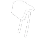 29297025509D88 - : Headrest                                 for Mercedes-Benz Image