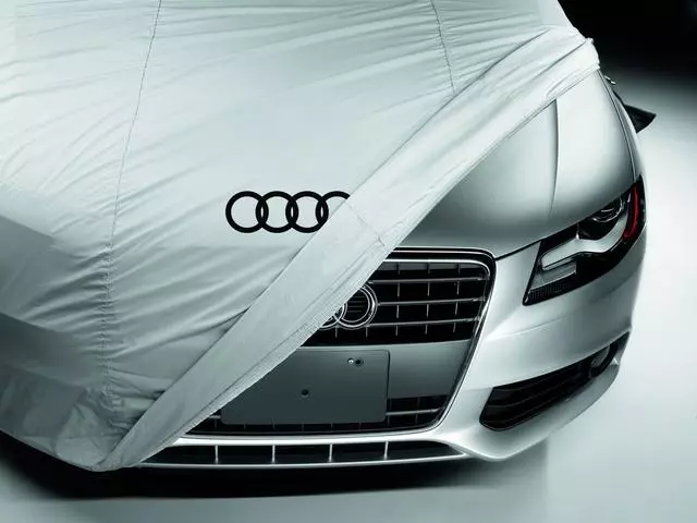 Outdoor Car Cover - Gray - Audi (ZAW-061-205-AM)