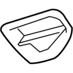 8A2Z16228APTM - Body: Vent for Ford: Explorer Sport Trac Image