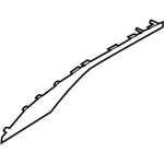 HP5Z54275A37BA - Body: Insert Panel for Lincoln: MKZ Image