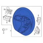 PR3Z3600PC - Steering: Steering Wheel for Ford: Mustang Image