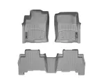 463611462862 - : Grey FloorLiner™ DigitalFit®, Front &amp; 2nd Row for WeatherTech Image