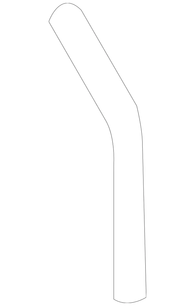 2196390394 - Side Panels: Hose Line for Mercedes-Benz: CLS500, CLS55 AMG, CLS550, CLS63 AMG Image image