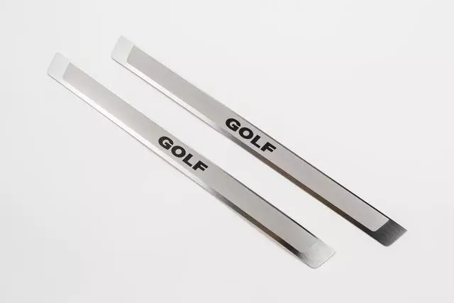 Door Sill Protection Trim With Logo (4 Door) - Volkswagen (5G0-071-303-B)