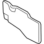 FL7Z78044C72AB - Body: Side Panel for Lincoln: Navigator Image