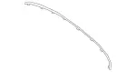 2388853700 - Attachment Parts: Trim Strip for Mercedes-Benz: E400, E450, E53 AMG Image
